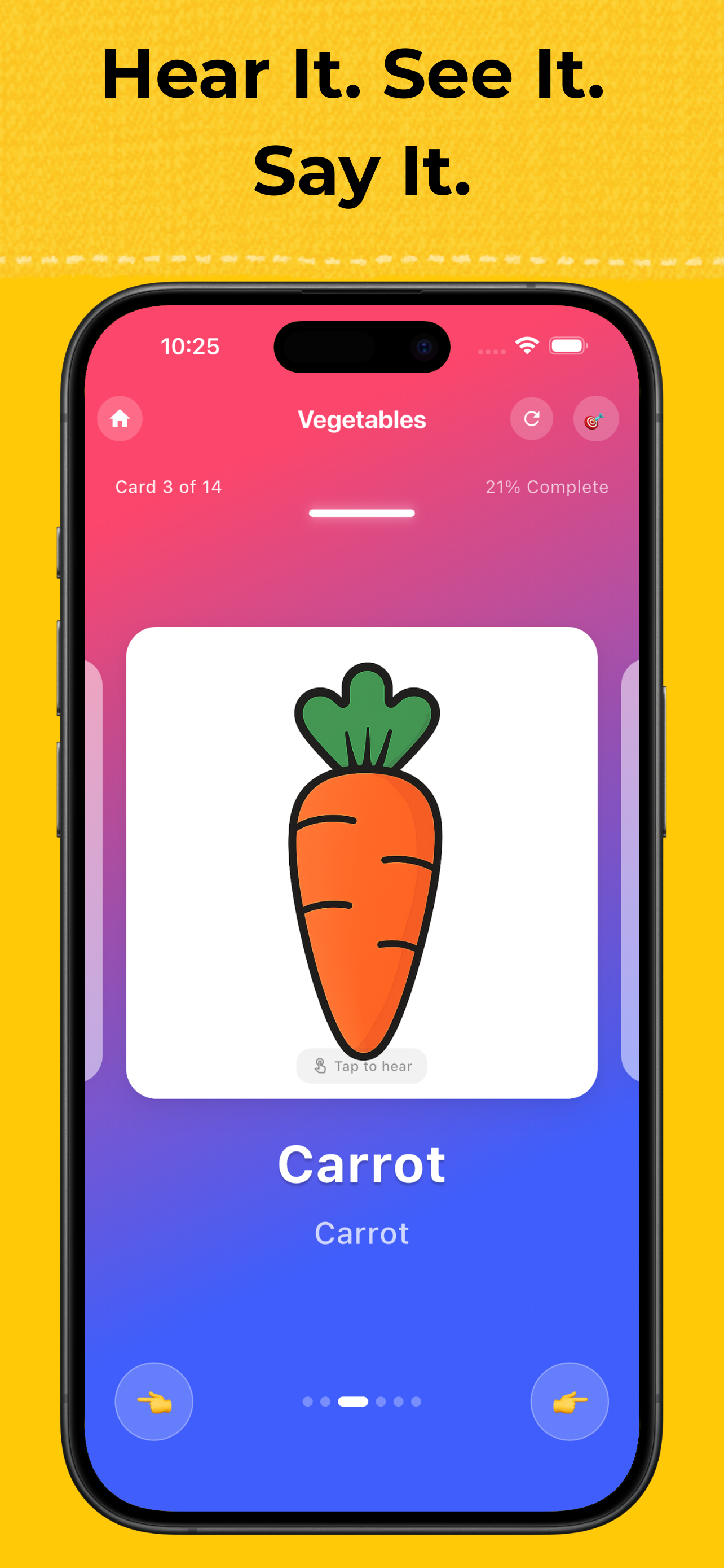 Learn English Flashcards games screenshot
